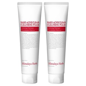 나드 여드름완화 클렌징폼, 150ml, 2개