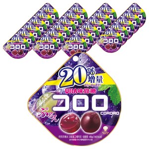 코로로 젤리 그레이프, 40g, 24개