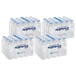 아쿠아시스 무라벨 생수, 500ml, 80개