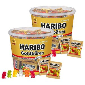 하리보 골드베렌 젤리 93개입, 1kg, 2개
