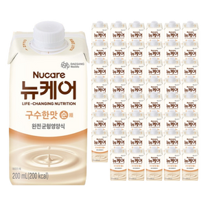 뉴케어 정품 구수한맛 순, 200ml, 48개
