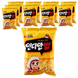 농심 인디안밥, 83g, 10개
