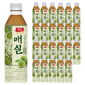 양반 매실 주스, 500ml, 24개