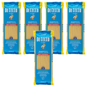데체코 스파게티, 1kg, 5개