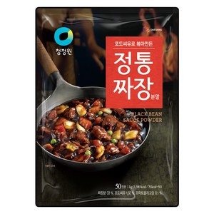 청정원 정통짜장 분말, 1kg, 1개