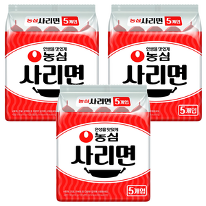 농심 사리면, 15개