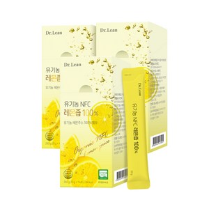 닥터린 유기농 NFC 레몬즙, 280g, 3개