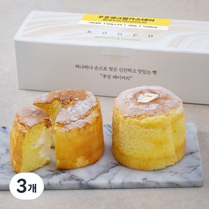 후앙 우유 생크림 카스테라, 360g, 3개