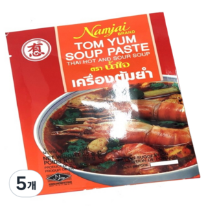 남자이 톰얌 스프페이스트, 35g, 5개