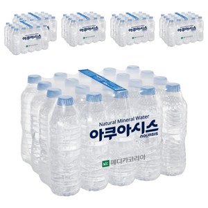 아쿠아시스 무라벨 생수, 500ml, 120개