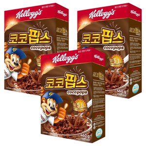 코코팝스 시리얼, 460g, 3개