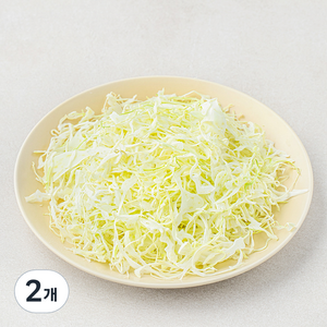 All바른농장 눈꽃슬림양배추, 300g, 2개