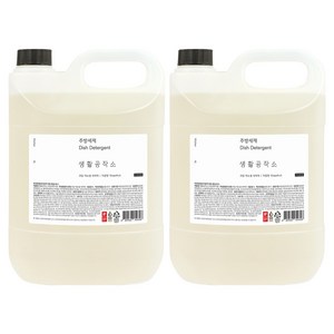 생활공작소 주방세제 자몽향, 4L, 2개