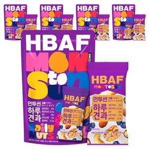 바프 먼투썬 하루견과 퍼플 믹스넛, 200g, 5개