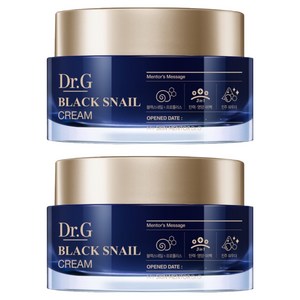 닥터지 블랙 스네일 크림 듀오, 50ml, 2개