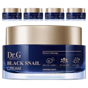 닥터지 블랙 스네일크림, 50ml, 5개