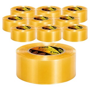 신일테이프 OPP 박스테이프 48mm x 80m, 투명, 10개