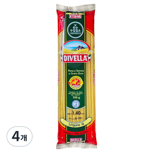 디벨라 링귀네 파스타, 500g, 4개