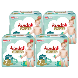 킨도 프리미엄 오슬림 팬티형 기저귀, 7단계, 104매