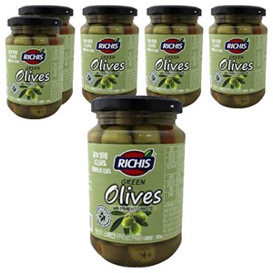 (주)동서 리치스 그린 올리브, 365g, 6개