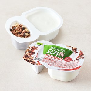 풀무원 다논 요거톡 초코그래놀라 2개입, 129g, 1세트