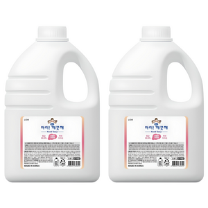 아이깨끗해 항균 폼 핸드솝 레몬향 리필, 2.45L, 2개