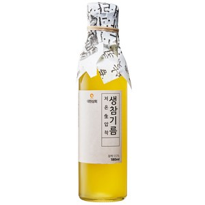 대현상회 저온압착 생참기름, 1개, 180ml