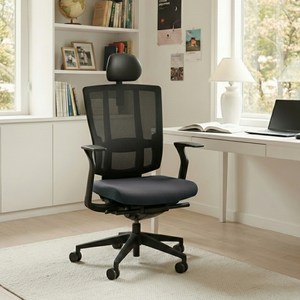 듀오백 브라보 BR-200CF 메쉬 컴퓨터 책상 의자 방문설치