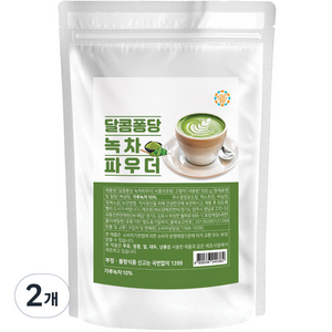 달콤퐁당 녹차 파우더, 500g, 1개입, 2개