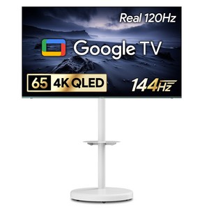 더함 4K UHD QLED TV, 165cm(65인치), 스마트 TV, 스탠드형, 방문설치
