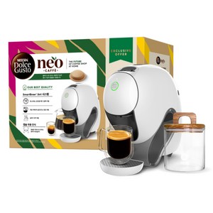 돌체구스토 네오 카페 캡슐 커피머신 + 캡슐 디스펜서 번들팩 세트