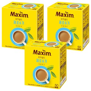 맥심 모카골드 제로슈거 커피믹스, 11.5g, 50개입, 3개