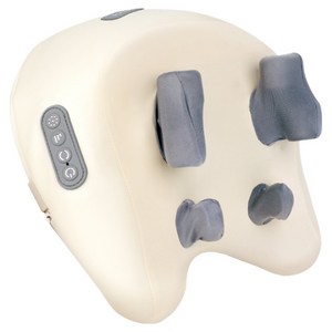 카프 목 어깨 무선 온열 베개 마사지기