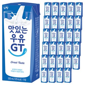 맛있는우유GT, 200ml, 72개