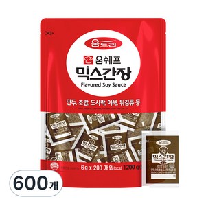 움트리 믹스간장, 6g, 600개