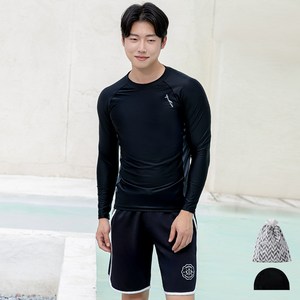 아쿠아티카 남성용 래쉬가드 + 트렁크반바지세트 AQAMAH