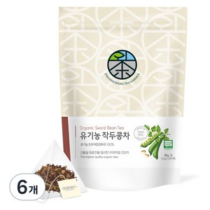 평창다원 유기농 작두콩차 삼각티백, 1.5g, 20개입, 6개