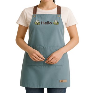 프리미엄 포켓 방수 앞치마