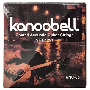 카누벨 코팅 어쿠스틱 스트링 통기타 줄 세트, 1253, 1개