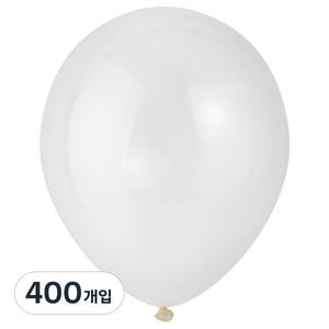 파티팡 풍선 라운드 30cm, 클리어, 400개입