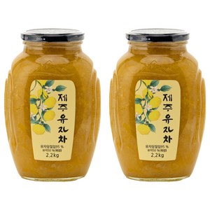 다하 제주 유자차, 2.2kg, 2개