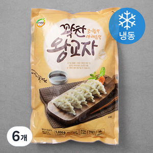 푸르온 꽉찬왕교자 (냉동), 1050g, 6개