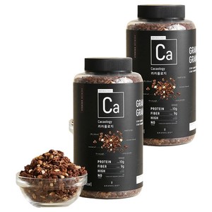 그라놀로지 카카올로지 그래놀라 시리얼, 440g, 2개