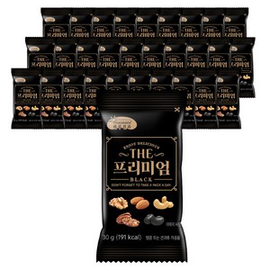 하루견과 더 프리미엄 블랙 믹스넛, 30g, 30개