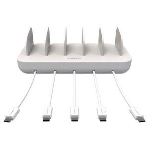 큐브온 올 퀵차지 5포트 고속 멀티충전기 JI-525 + C타입 5p