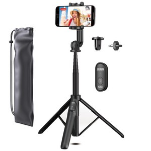 셀루미 155cm 롱레인지 무선 블루투스 올인원 삼각대 셀카봉