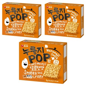 농심 누룽지팝, 142g, 3개