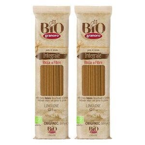 그라노로 유기농 통밀 링귀네, 500g, 2개