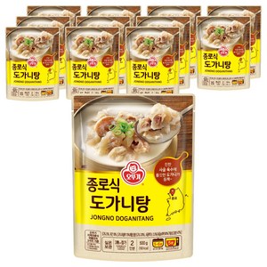 오뚜기 종로식 도가니탕, 500g, 12개
