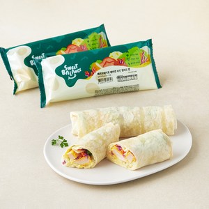 스윗밸런스 매쉬포테이토 케이준 치킨 샐러드 랩